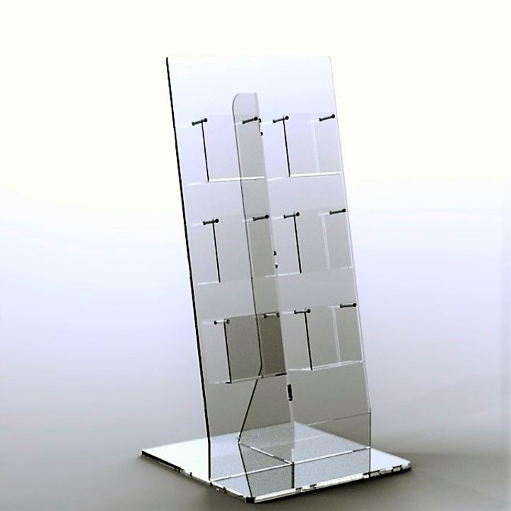 TENVIK Brosjyredisplay A5 - 6 plasser - sammenleggbar