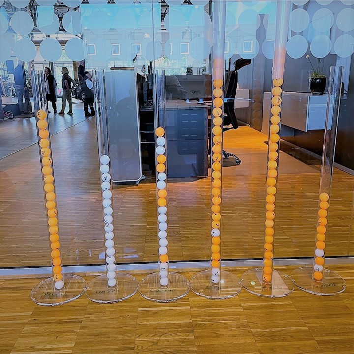 LÆRDAL Rørdisplay Ø5cm - 150cm