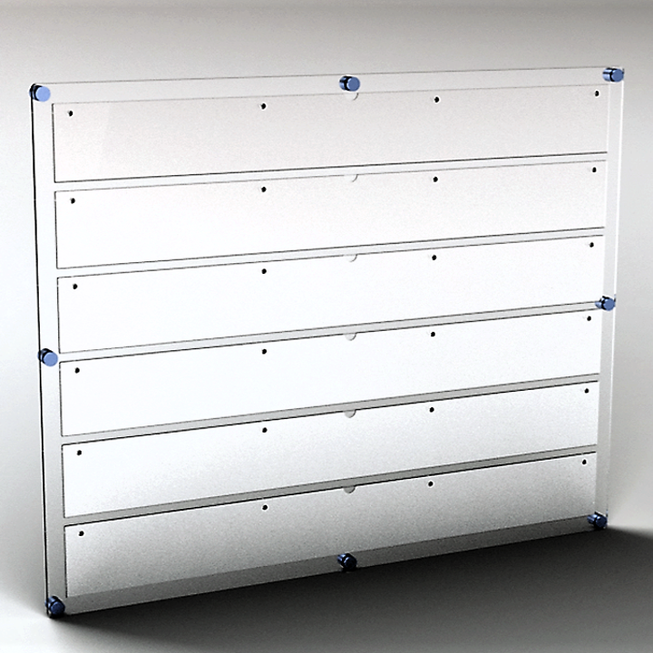 KINE - Multiramme for presentasjon 72 foto 150x105mm - BxH 1405x1112mm