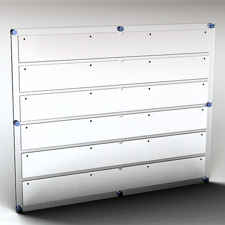 KINE - Multiramme for presentasjon 72 foto 150x105mm - BxH 1405x1112mm