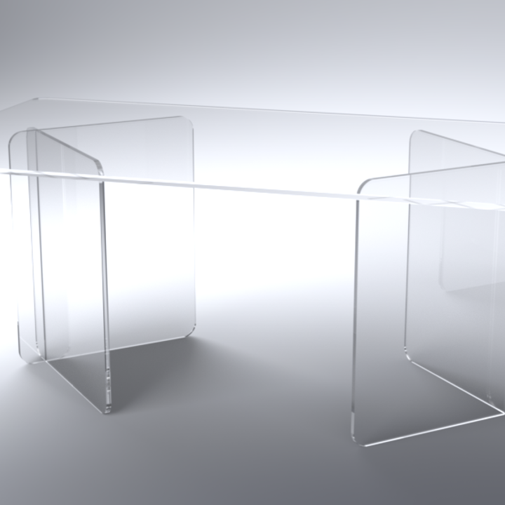 FARRIS Skrivebord BxHxD 180x65x75cm