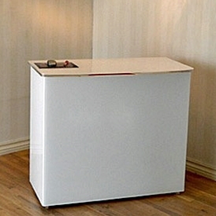 VANSJØ Disk/Skrivebord - hvit