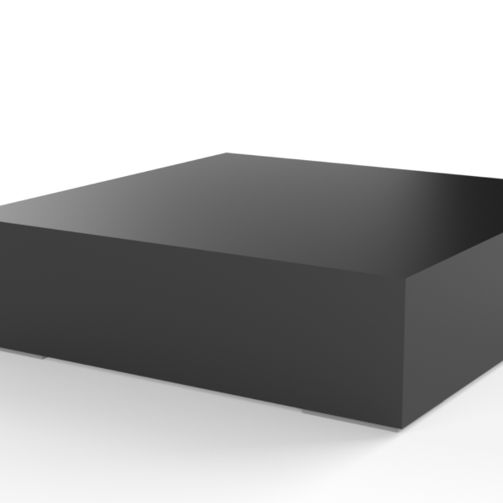 TYIN bord 80x80x22,2cm Sort