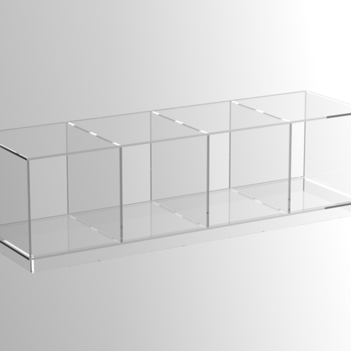 SYNNE hylle 4 rom (1x4)