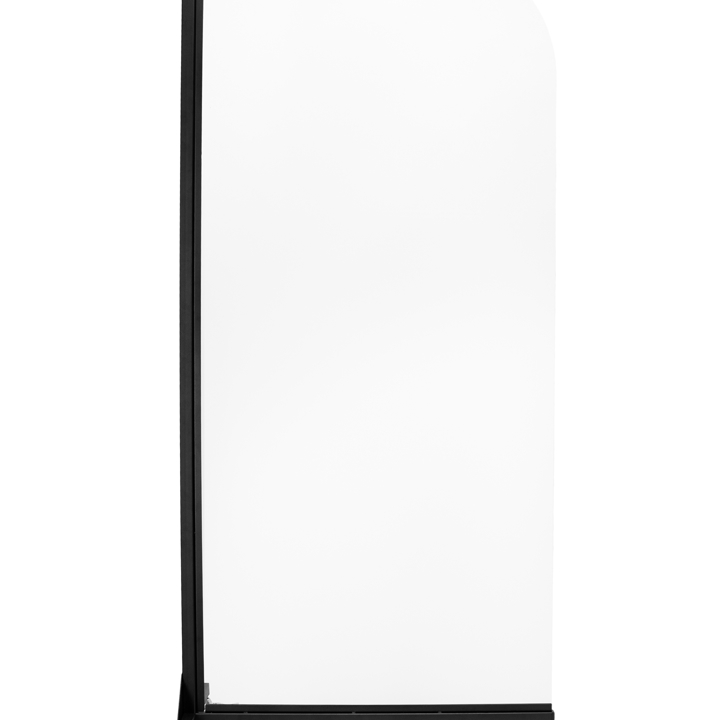 Mobil skjerm Klar 102x150cm - Stål stativ