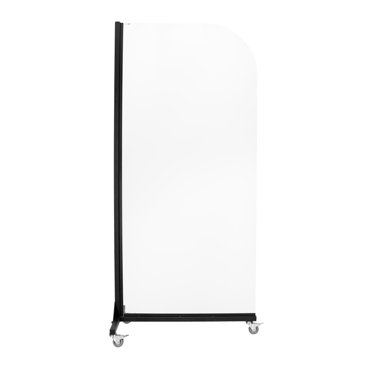 Mobil skjerm Klar 102x150cm - Stål stativ