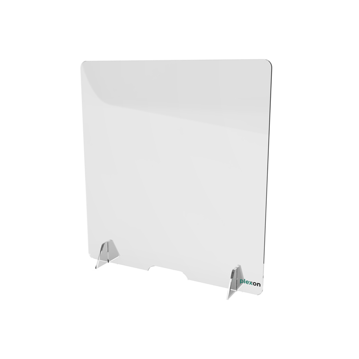 Smittevern Disk 85x90cm m/kabeluttak