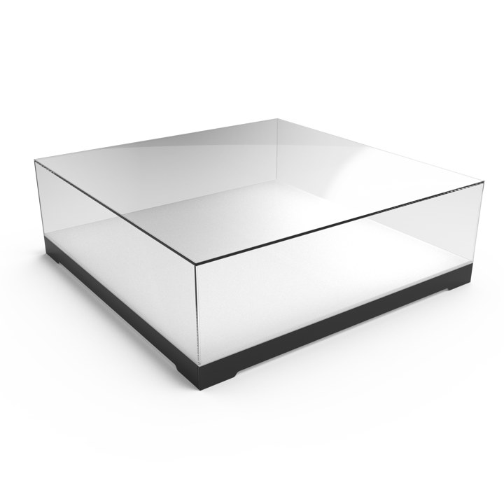 IDUNN Monter - sort sokkel - 90x90x36,3cm