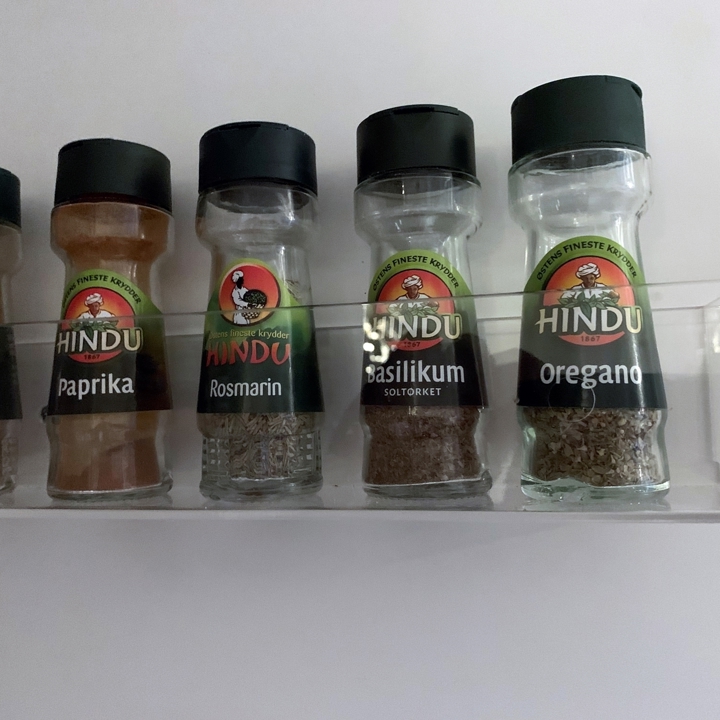 NILS Krydderhylle til kjøkkenskap - 4pk